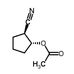 CAS#: 196801-03-3， (1R,2S)-2-Cyanocyclopentyl Acetate