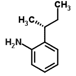 CAS#: 196805-87-5， 2-[(2R)-2-Butanyl]Aniline