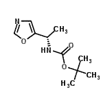 CAS#: 196819-41-7， 2-Methyl-2-Propanyl [(1S)-1-(1,3-Oxazol-5-Yl)Ethyl]Carbamate