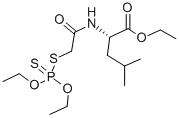 CAS#: 19700-59-5， N-(((Diethoxyphosphinothioyl)thio)acetyl)leucine ethyl ester