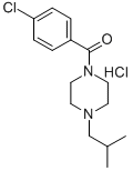 CAS#: 19729-91-0， 1-(4-Chlorobenzoyl)-4-Isobutylpiperazine Hydrochloride