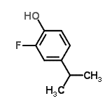CAS#: 197362-75-7， 2-Fluoro-4-Isopropyl-Phenol