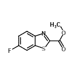 CAS#: 197364-67-3， Methyl 6-Fluoro-1,3-Benzothiazole-2-Carboxylate
