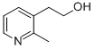 structure of CAS# 1977-05-5, 3-(2-Hydroxyethyl)-alpha-Picoline;2-(2-Methyl-3-Pyridyl)Ethanol;Nsc108775