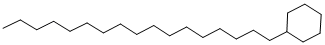 structure of CAS# 19781-73-8, N-Heptadecylcyclohexane;N-Heptadecylcyclohexane