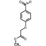 structure of CAS# 19786-48-2, Methyl (4-Nitrophenoxy)Acetate;4-NITROPHENOXYACETIC ACID METHYL ESTER;acetic acid, (4-nitrophenoxy)-, methyl ester;methyl 2-(4-nitrophenoxy)acetate