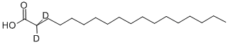 structure of CAS# 19905-58-9, Octadecanoic-2,2-D2acid