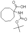 CAS#: 199330-75-1， 1-[[(1,1-Dimethylethoxy)Carbonyl]Amino]-Cyclooctanecarboxylic acid