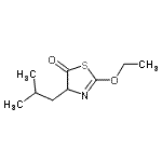 CAS#: 199447-23-9， 2-Ethoxy-4-Isobutyl-1,3-Thiazol-5(4H)-One