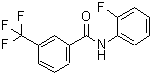 结构式 CAS# 199461-55-7, N-(2-氟苯基)-3-(三氟甲基)苯甲酰胺
