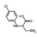 CAS#: 199679-86-2， 2-[(4-Chlorophenyl)Amino]Butanoic Acid