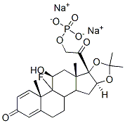 CAS#: 1997-15-5， (11beta,16alpha)-9-Fluoro-11-Hydroxy-16,17-[(1-Methylethylidene)Bis(Oxy)]-21-(Phosphonooxy)-Pregna-1,4-Diene-3,20-Dione Disodium Salt