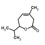 CAS#: 199797-32-5， 7-Isopropyl-4-methyl-6,7-dihydro-2(3H)-oxepinone