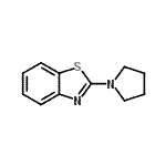 CAS#: 19983-29-0， 2-(1-Pyrrolidinyl)-1,3-Benzothiazole