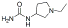 CAS#: 19985-14-9， (1-Ethyl-3-Pyrrolidinyl)Urea
