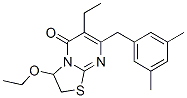 CAS#: 199852-35-2， 7-[(3,5-Dimethylphenyl)Methyl]-3-Ethoxy-6-Ethyl-2,3-Dihydro-[1,3]Thiazolo[2,3-b]Pyrimidin-5-One