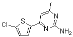 CAS#: 199864-44-3， 4-(5-Chloro-2-Thienyl)-6-Methyl-2-Pyrimidinamine
