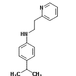 CAS 登录号：200060-83-9， 4-异丙基-N-[2-(2-吡啶基)乙基]苯胺