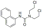 CAS 登录号：2003-44-3， 1,1-二(2-氯乙基)-3-萘-1-基脲