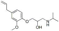 CAS#: 20041-39-8， 1-(2-methoxy-4-prop-2-enyl-phenoxy)-3-(propan-2-ylamino)propan-2-ol
