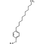 CAS#: 20056-64-8， 1-Methoxy-4-Undecylbenzene