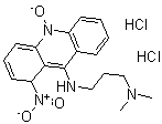 CAS#: 20063-73-4， N',N'-Dimethyl-N-(1-nitro-10-oxido-1H-acridin-9-yl)propane-1,3-diamine dihydrochloride