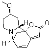 CAS#: 20072-02-0， (6S,10R,11aR,11bS)-9,10,11,11a-Tetrahydro-10- methoxy-8H-6,11b-Methanofuro[2,3-c]pyrido[1,2-a]-azepin-2(6H)-one