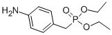 structure of CAS# 20074-79-7, P-[(4-Aminophenyl)Methyl]-Phosphonic Acid Diethyl Ester;[4-(Diethoxyphosphorylmethyl)Phenyl]Amine;Nsc84194;Phosphonic Acid, [(4-Aminophenyl)Methyl]-, Diethyl Ester