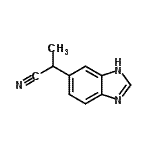 CAS#: 20129-35-5， 2-(1H-Benzimidazol-5-Yl)Propanenitrile
