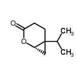 CAS#: 201472-64-2， (1S)-6-Isopropyl-2-Oxabicyclo[4.1.0]Heptan-3-One