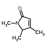 CAS 登录号：201741-52-8， 1,4,5-三甲基-1,5-二氢-2H-吡咯-2-酮