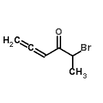 CAS#: 20207-58-3， 2-Bromo-4,5-Hexadien-3-One
