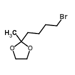 CAS#: 20210-14-4， 2-(4-Bromobutyl)-2-Methyl-1,3-Dioxolane