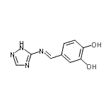 CAS#: 202118-31-8， 4-[(E)-(1H-1,2,4-Triazol-3-Ylimino)Methyl]-1,2-Benzenediol