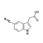 CAS#: 202124-89-8， (5-Cyano-1H-Indol-3-Yl)Acetic Acid