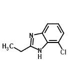 CAS#: 20224-12-8， 4-Chloro-2-Ethyl-1H-Benzimidazole
