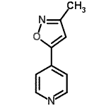 CAS#: 20242-40-4， 4-(3-Methyl-1,2-Oxazol-5-Yl)Pyridine