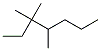 CAS#: 20278-87-9， 3,3,4-Trimethylheptane.