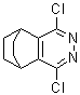 structure of CAS# 202823-67-4, 3,6-Dichloro-4,5-Diazatricyclo[6.2.2.0<Sup>2,7</Sup>]Dodeca-2,4,6-Triene;1,4-dichloro-5,6,7,8-tetrahydro-5,8-;ethanophthalazine;No