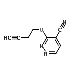 CAS#: 202926-96-3， 3-(3-Butyn-1-Yloxy)-4-Pyridazinecarbonitrile