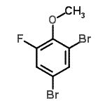CAS#: 202982-75-0， 1,5-Dibromo-3-Fluoro-2-Methoxybenzene
