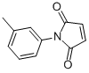structure of CAS# 20299-79-0, 1-(3-Methylphenyl)-1H-Pyrrole-2,5-Dione;1-(3-Methylphenyl)-3-Pyrroline-2,5-Quinone;A1028/0048166;Eu-0084446