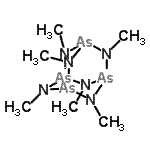 CAS#: 2030-90-2， 2,4,6,8,9,10-Hexamethyl-2,4,6,8,9,10-hexaaza-1,3,5,7-tetraarsatricyclo[3.3.1.1(3,7)]decane
