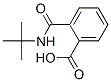 结构式 CAS# 20320-35-8, 2-[(叔-丁基氨基)羰基]苯甲酸