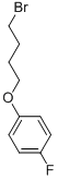 structure of CAS# 2033-80-9, 1-(4-Bromobutoxy)-4-Fluorobenzene;1-(4-Bromobutoxy)-4-Fluoro-Benzene;Zinc04291214