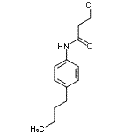 CAS#: 20331-18-4， N-(4-Butylphenyl)-3-Chloropropanamide