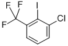 structure of CAS# 203626-41-9, 3-Chloro-2-Iodobenzotrifluoride;Ux00000074