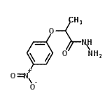 结构式 CAS# 203741-61-1, 2-(4-硝基苯氧基)丙酰肼