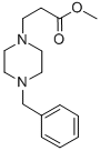 structure of CAS# 204059-51-8, 3-(4-Benzyl-Piperazin-1-Yl)-Propionic Acid Methyl Ester;3-[4-(Phenylmethyl)-1-Piperazinyl]Propanoic Acid Methyl Ester;3-[4-(Benzyl)Piperazin-1-Yl]Propionic Acid Methyl Ester;(4-Benzylpiperazin-1-Yl)Propionic Acid Methyl Ester