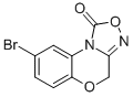structure of CAS# 204326-43-2, 8-Bromo-1H,4H-[1,2,4]Oxadiazolo[3,4-c][1,4]Benzoxazin-1-One;8-BROMO-4H-2,5-DIOXA-3,9B-DIAZA CYCLOPENTA[A]NAPHTHALEN-1-ONE;4H-8-BROMO-1,2,4-OXADIAZOLO(3,4-D)BENZO(B)(1,4)OXAZIN-1-ONE;4H-8-BROMO-1,2,4-OXADIAZOLO(3,4-D)BENZ(B)(1,4)OXAZIN-1-ONE